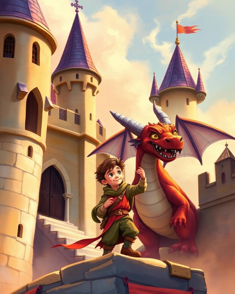 Portada del cuento Reino de Fantasía