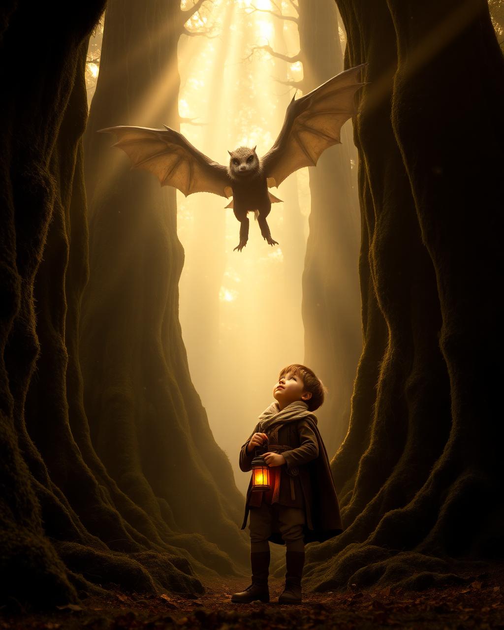 Portada del cuento El Bosque de los Dragones