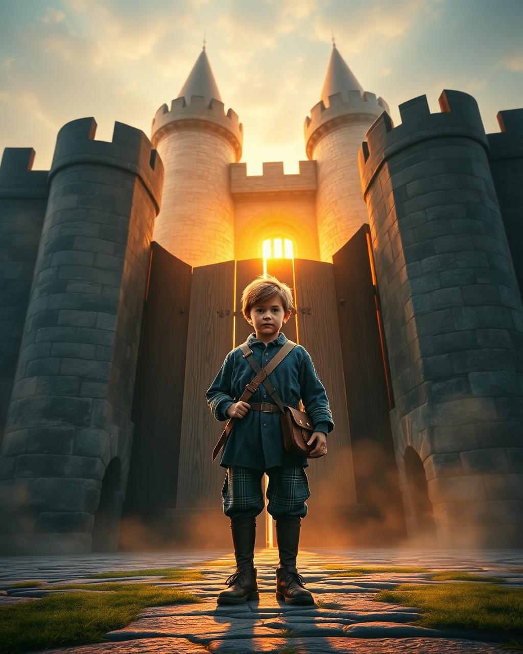 Portada del cuento El Castillo Antiguo